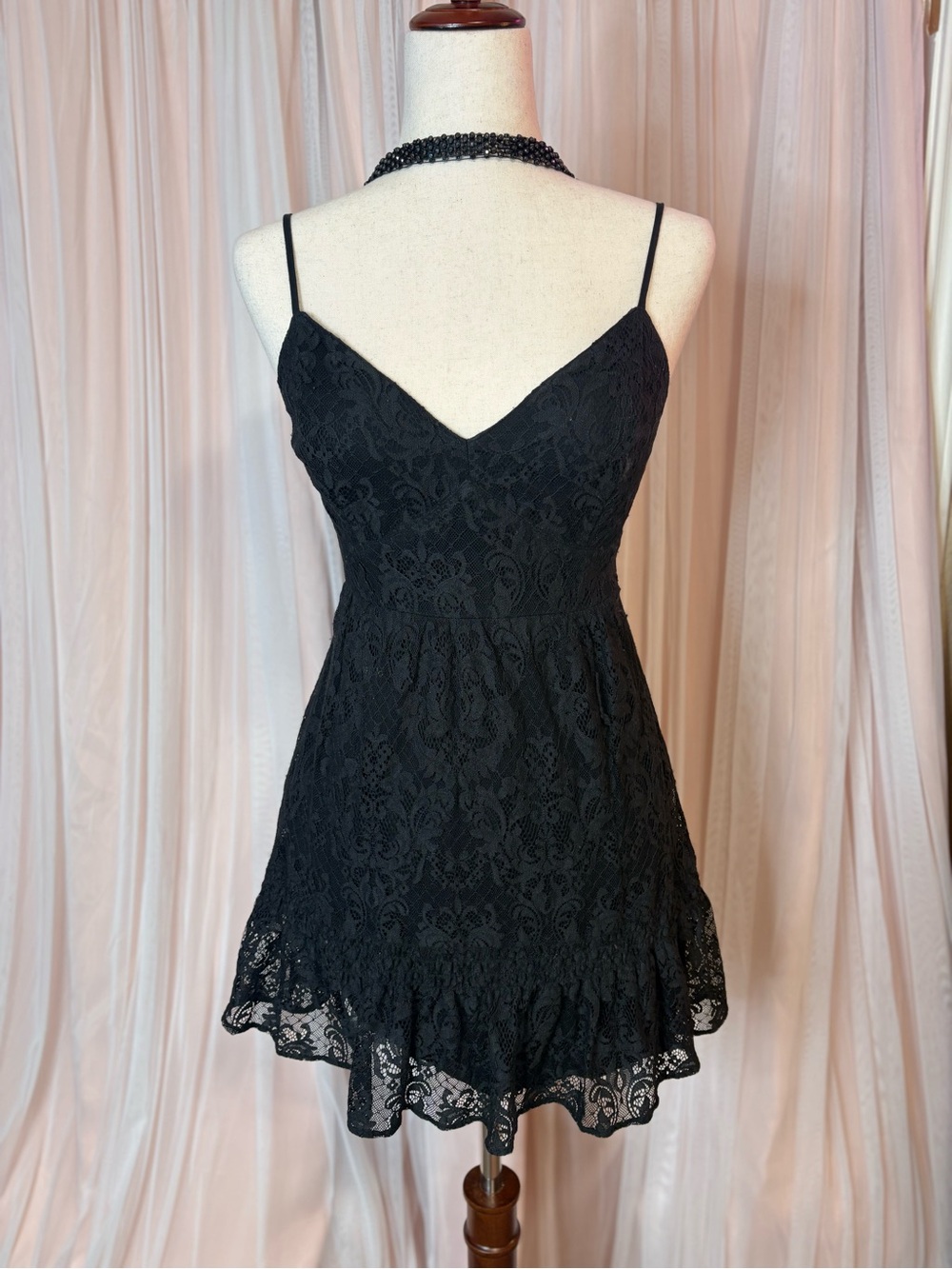 Hollister Black Smocked Tank Top